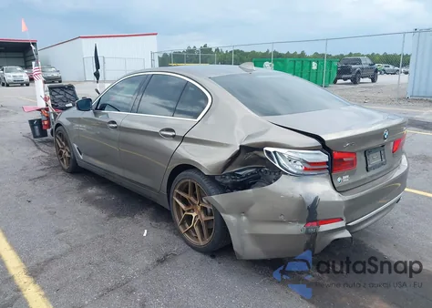 2017 BMW 540I xDrive из США, поврежденный, VIN WBAJE7C32HG887783